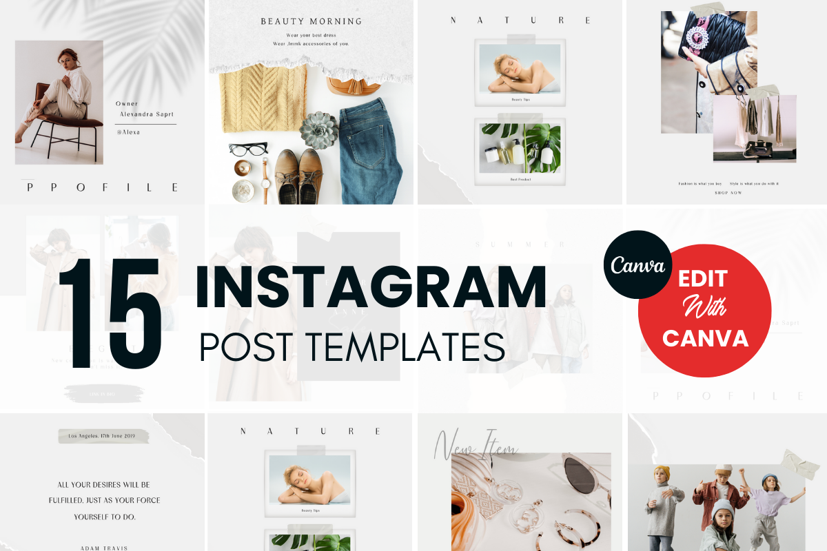 Eye Catching Instagram Templates
