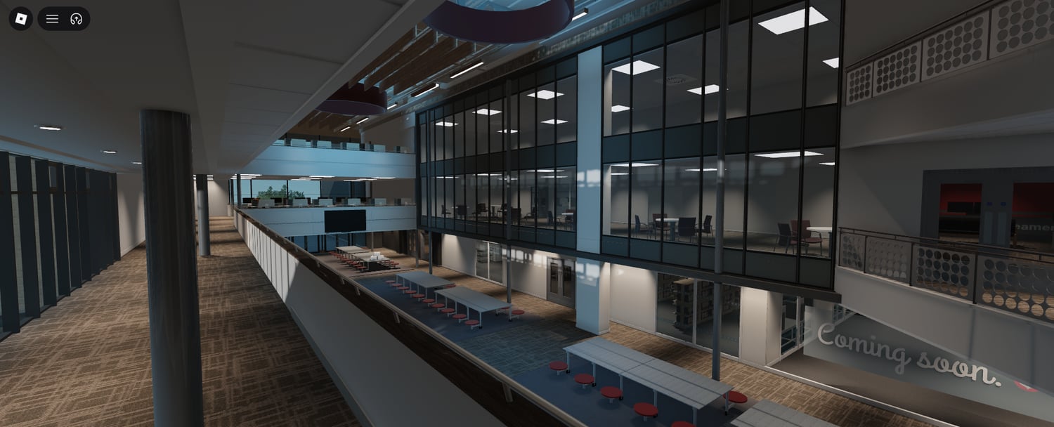 Roblox campus building