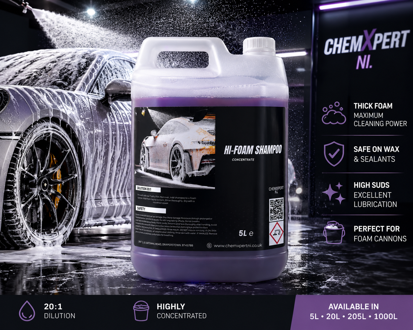 ChemXpert NI Hi-Foam Shampoo