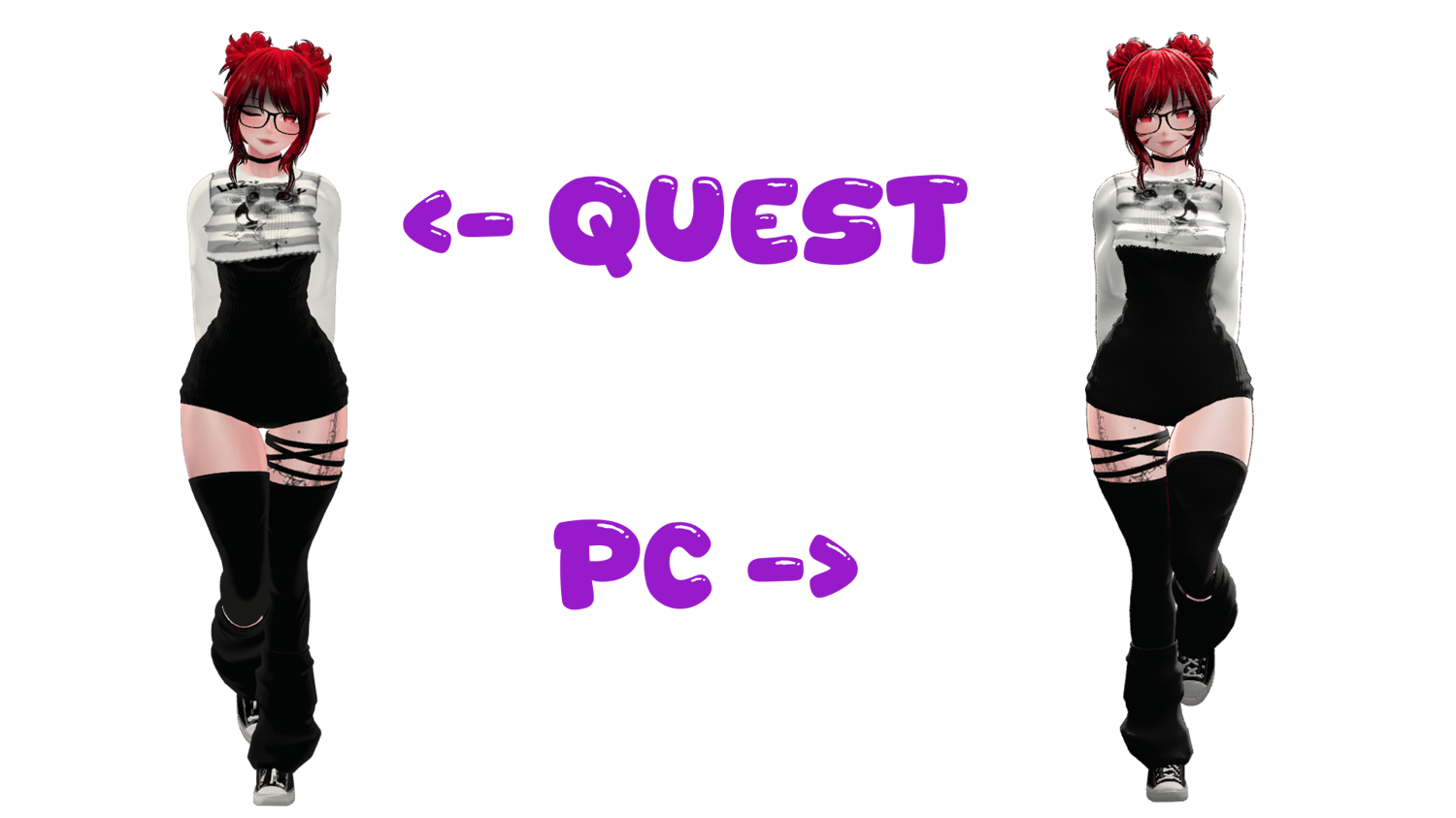 vrchat optimized quest avatar