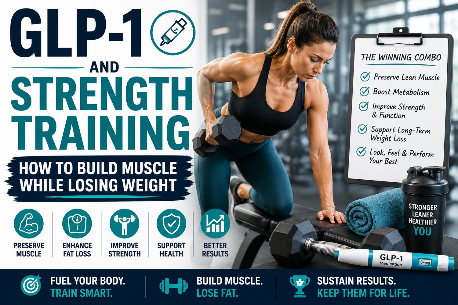 GLP-1 and Strength Training: How to Build Muscle While Losing Weight