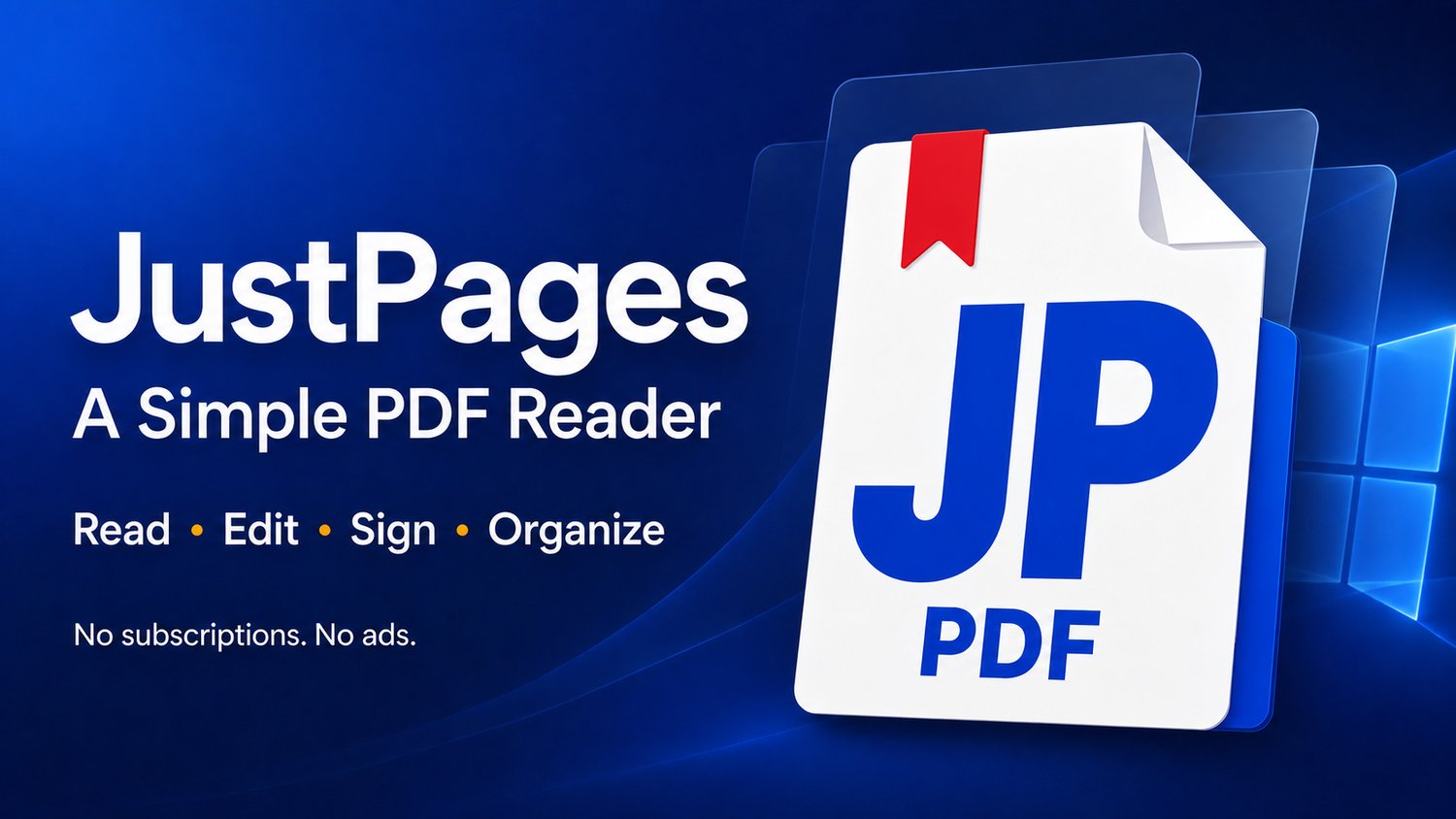 simple pdf reader with tabs