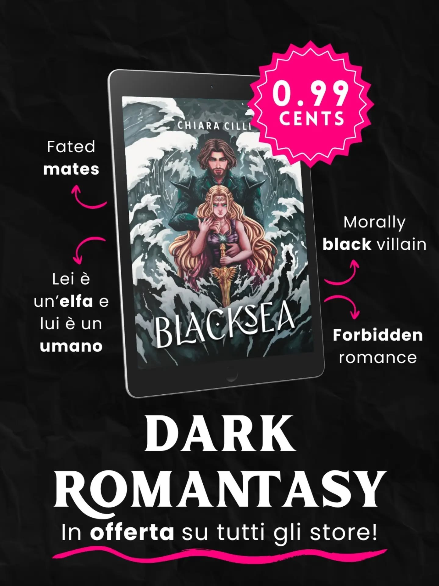 black sea chiara cilli dark romantasy haladriel saurondriel