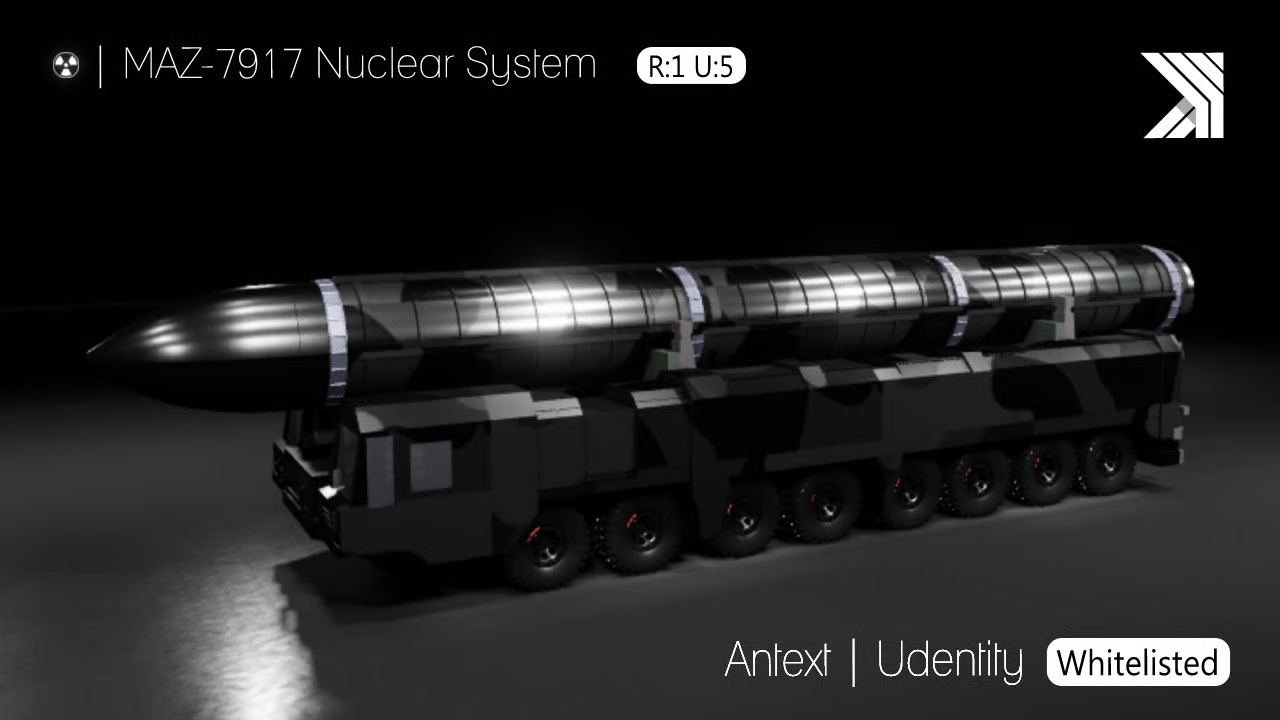 Roblox MAZ-7917 launcher