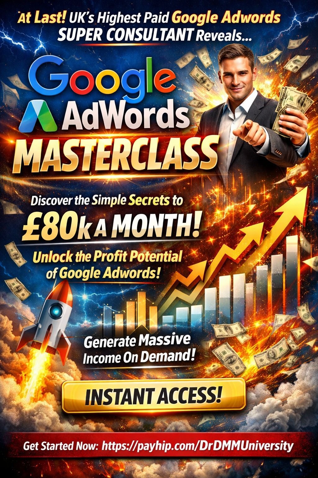 The Step-by-Step Masterclass That Turns Ordinary Advertisers Into Paid Traffic Experts: Google Adwords Ads Masterclass  Stop wasting money on clicks that don’t convert.  Stop guessing what works.  Stop being frustrated by Google Ads campaigns that fail.