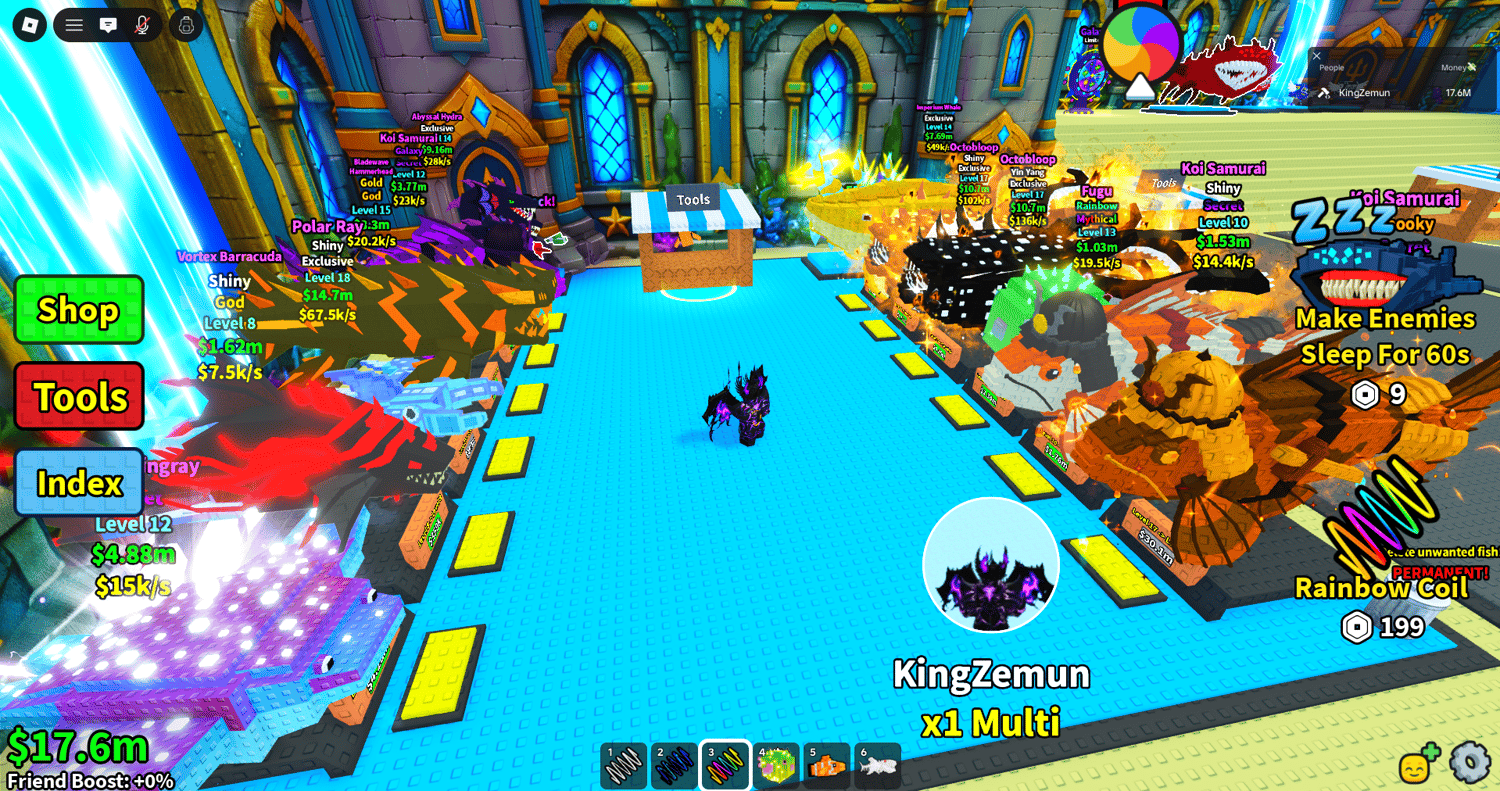 Roblox collectible fish simulator