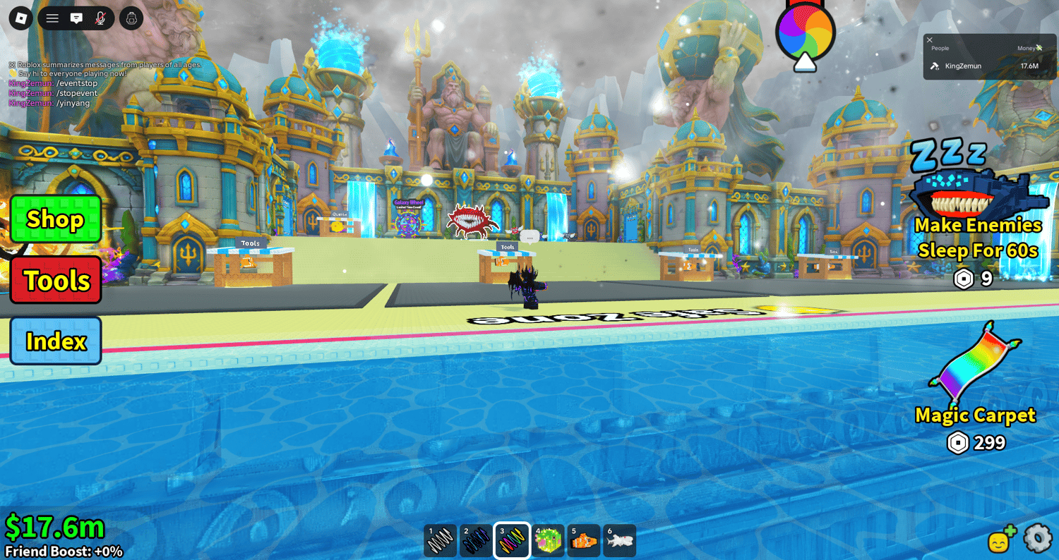 Roblox fishing events and quests