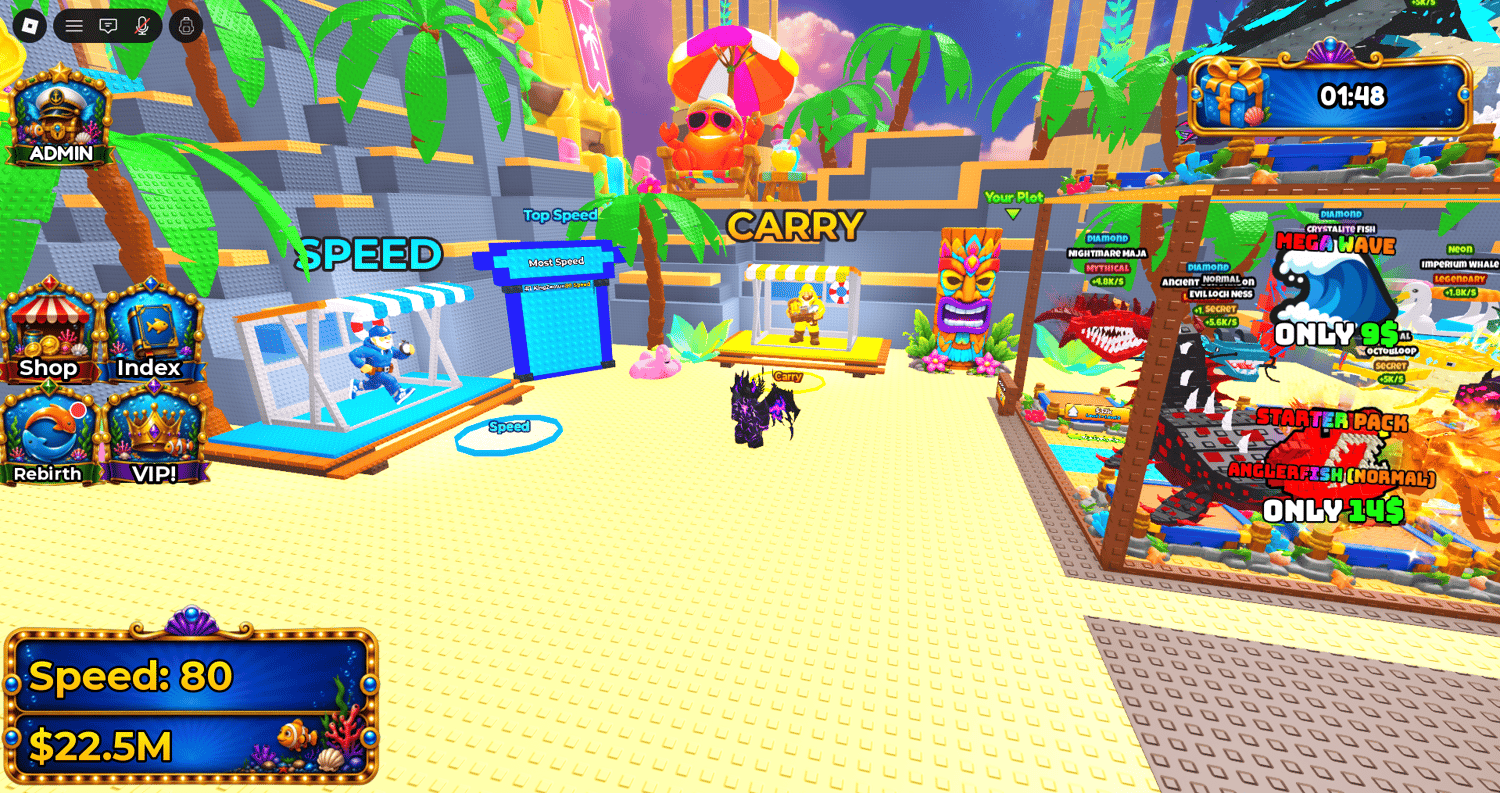 Roblox fishing simulator with rebirths