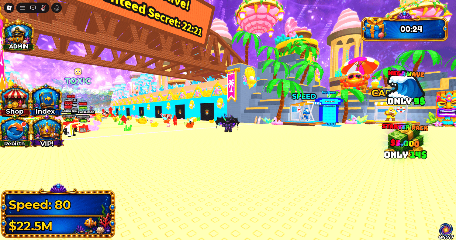 Roblox tsunami event gameplay