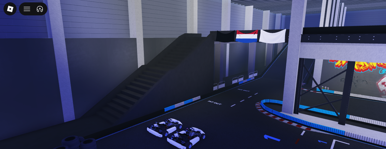 Roblox indoor karting venue