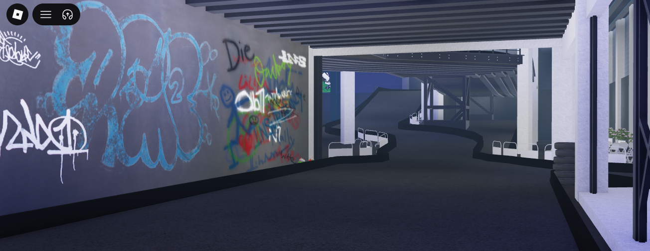 Roblox karting track environment