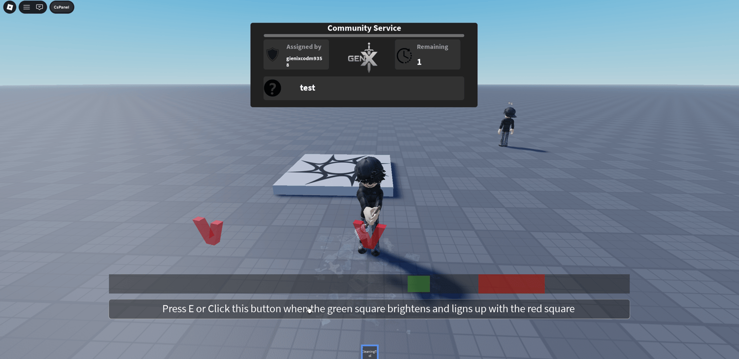 Roblox roleplay punishment system