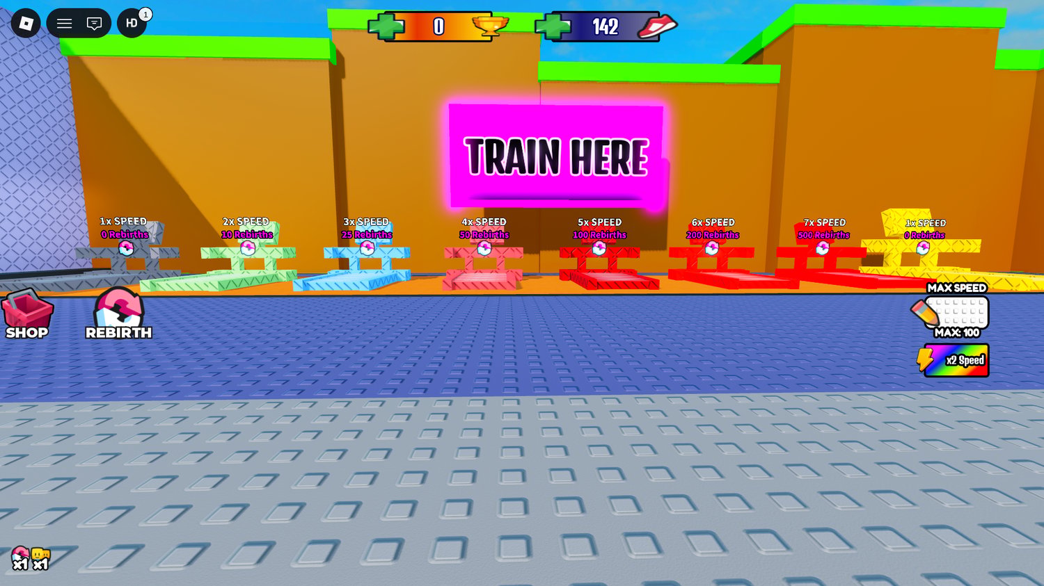 Roblox rebirth speed simulator