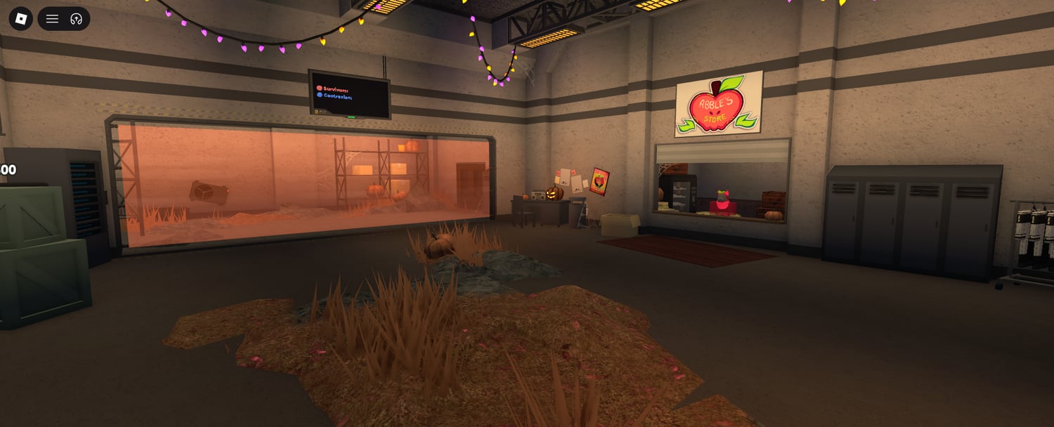 Roblox SCP warehouse interior