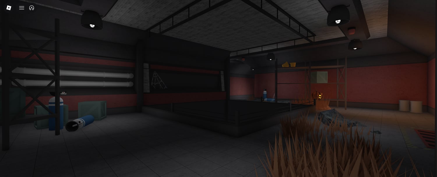 Halloween SCP Roblox low poly map