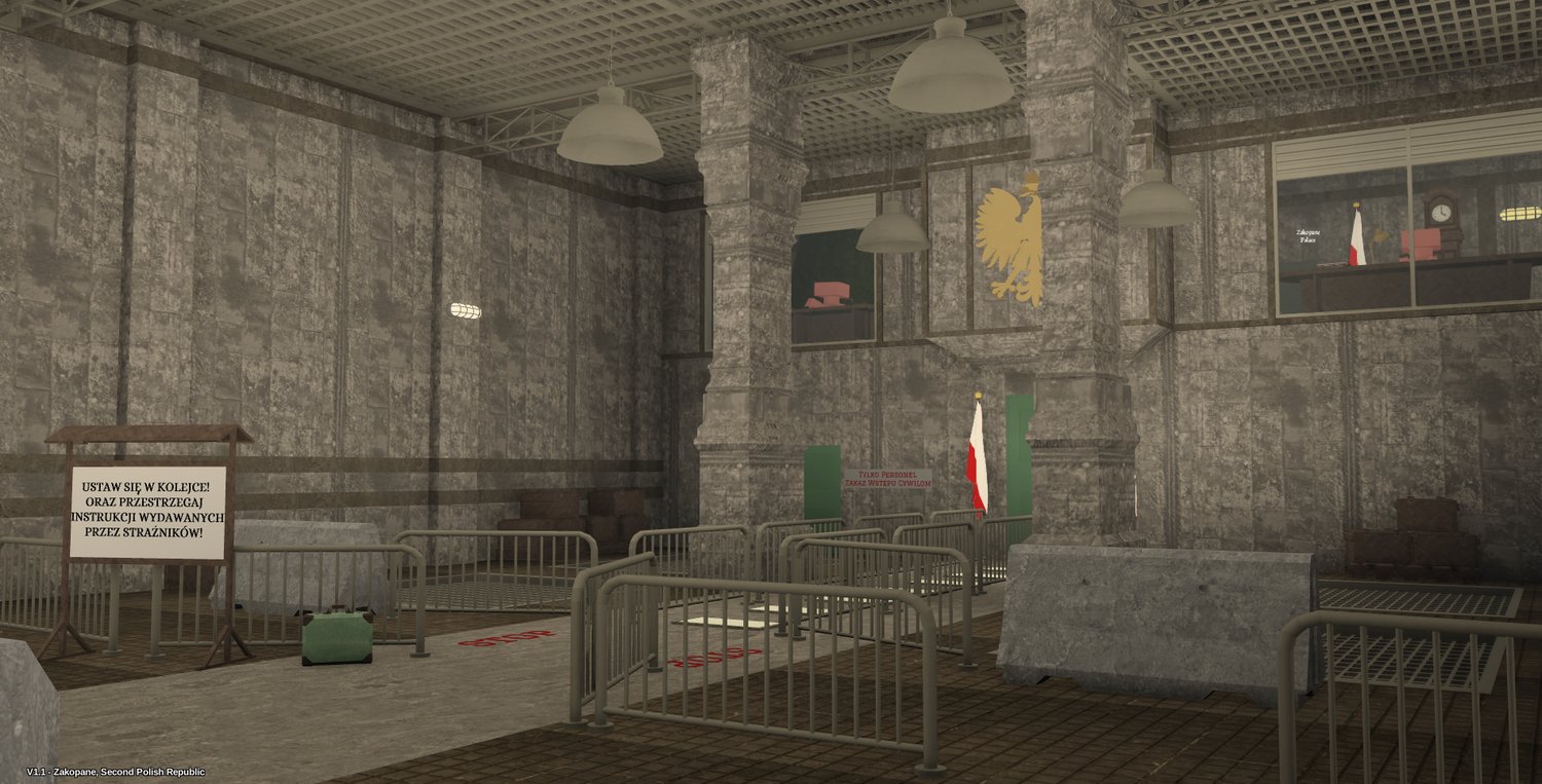 Roblox Zakopane mountain military map