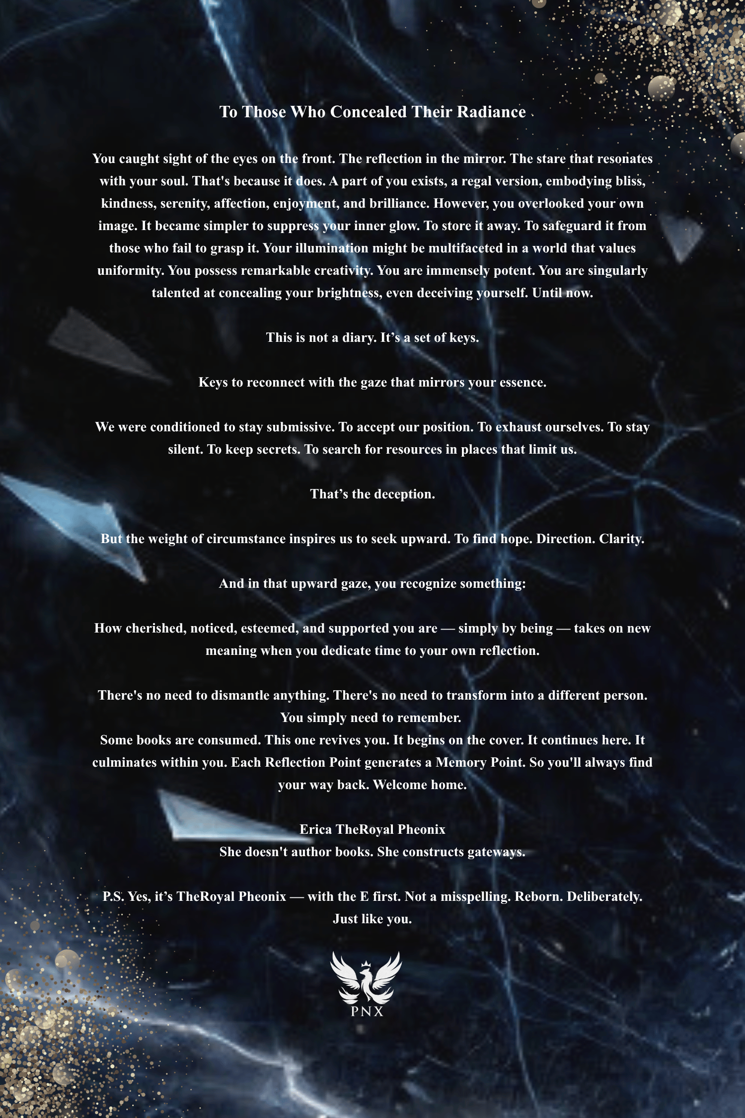 Reflection Points Ebook Back Cove