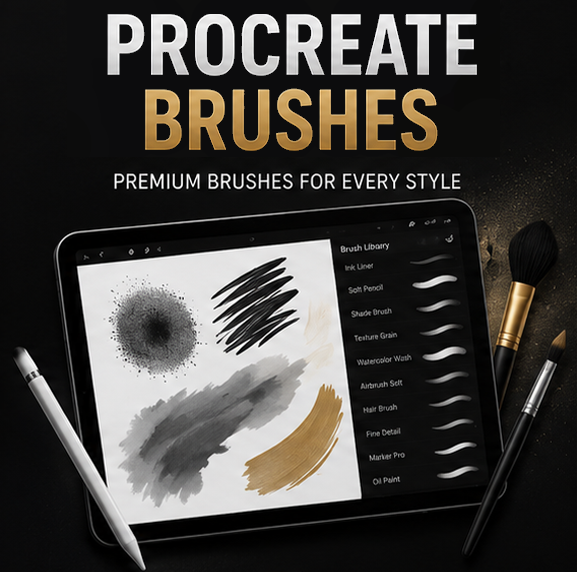 PROCREATE BRUSHES COLLECTION