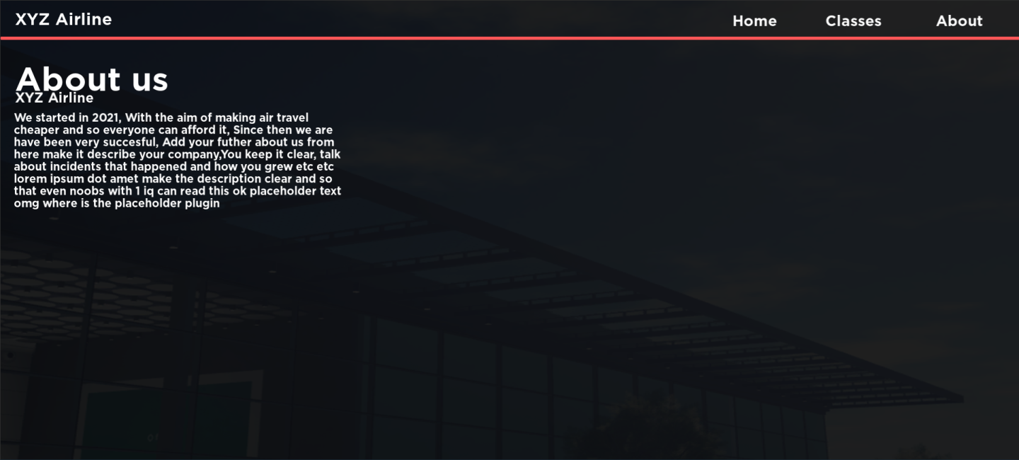 Roblox aviation UI