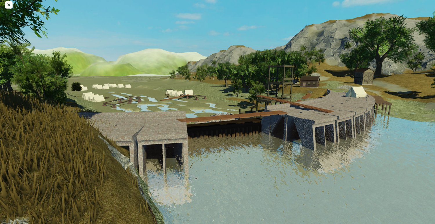 Roblox WW2 river map