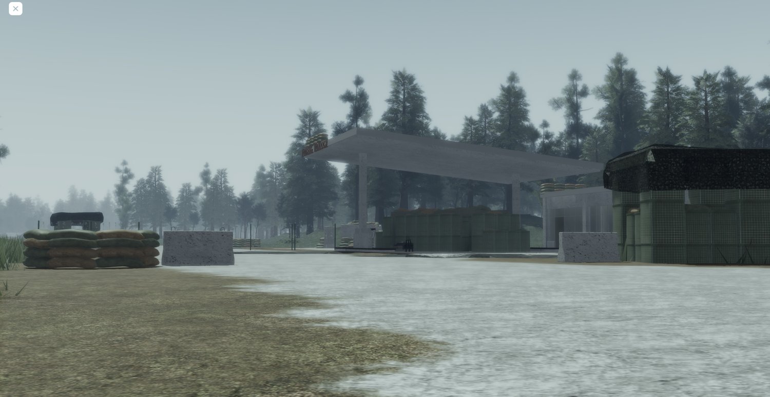 Roblox countryside fortifications