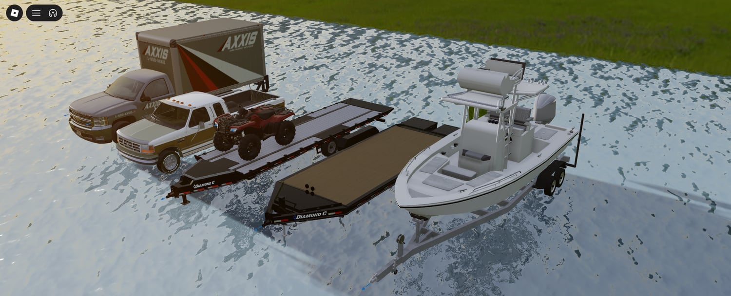 Roblox pickup truck and ATV pack