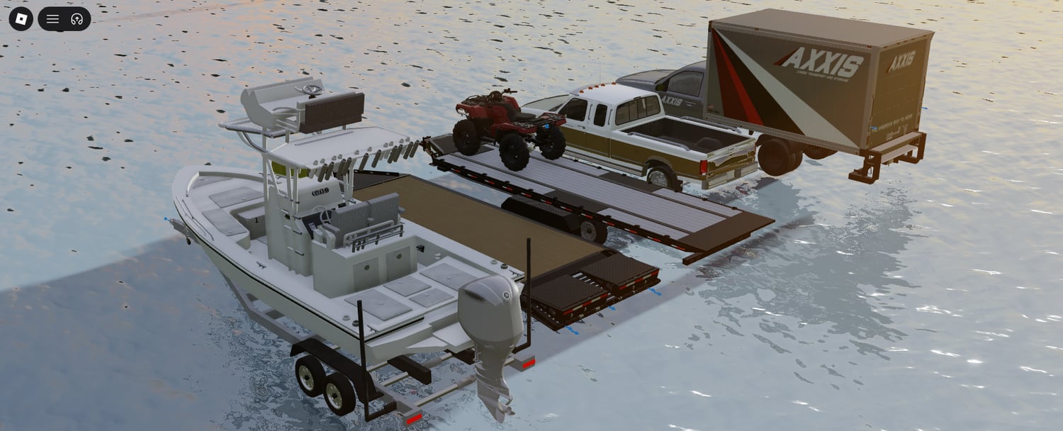 Roblox detailed box truck model