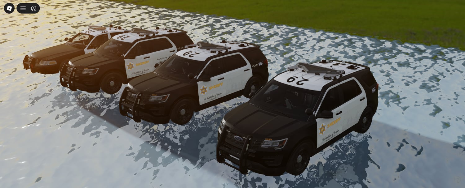 Roblox sheriff patrol cars