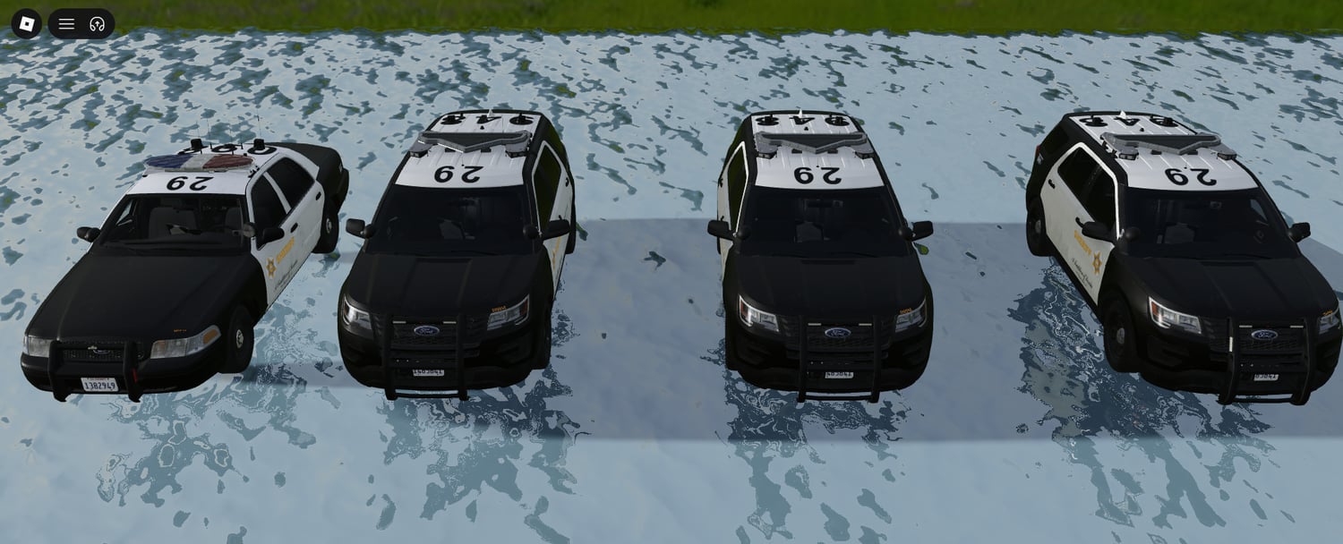 Roblox detailed police vehicle interior