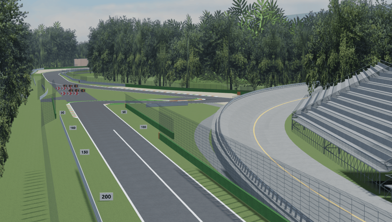 Roblox Italian Grand Prix circuit