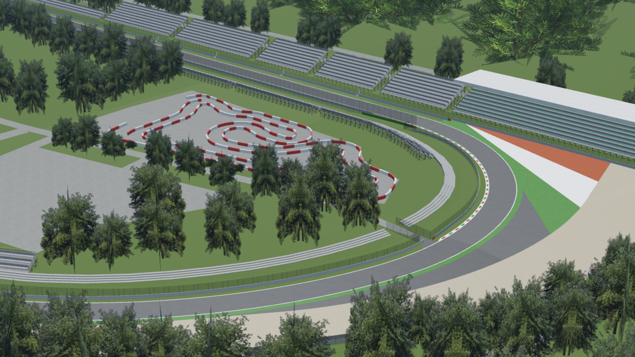 Roblox Formula circuit with grandstands