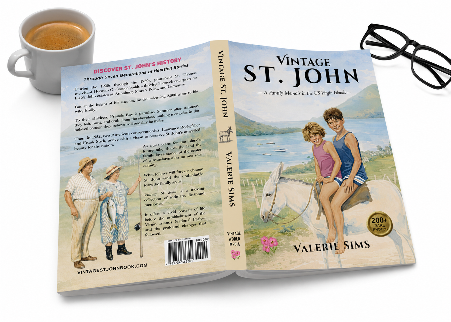 Vintage St. John by Valerie Sims on table