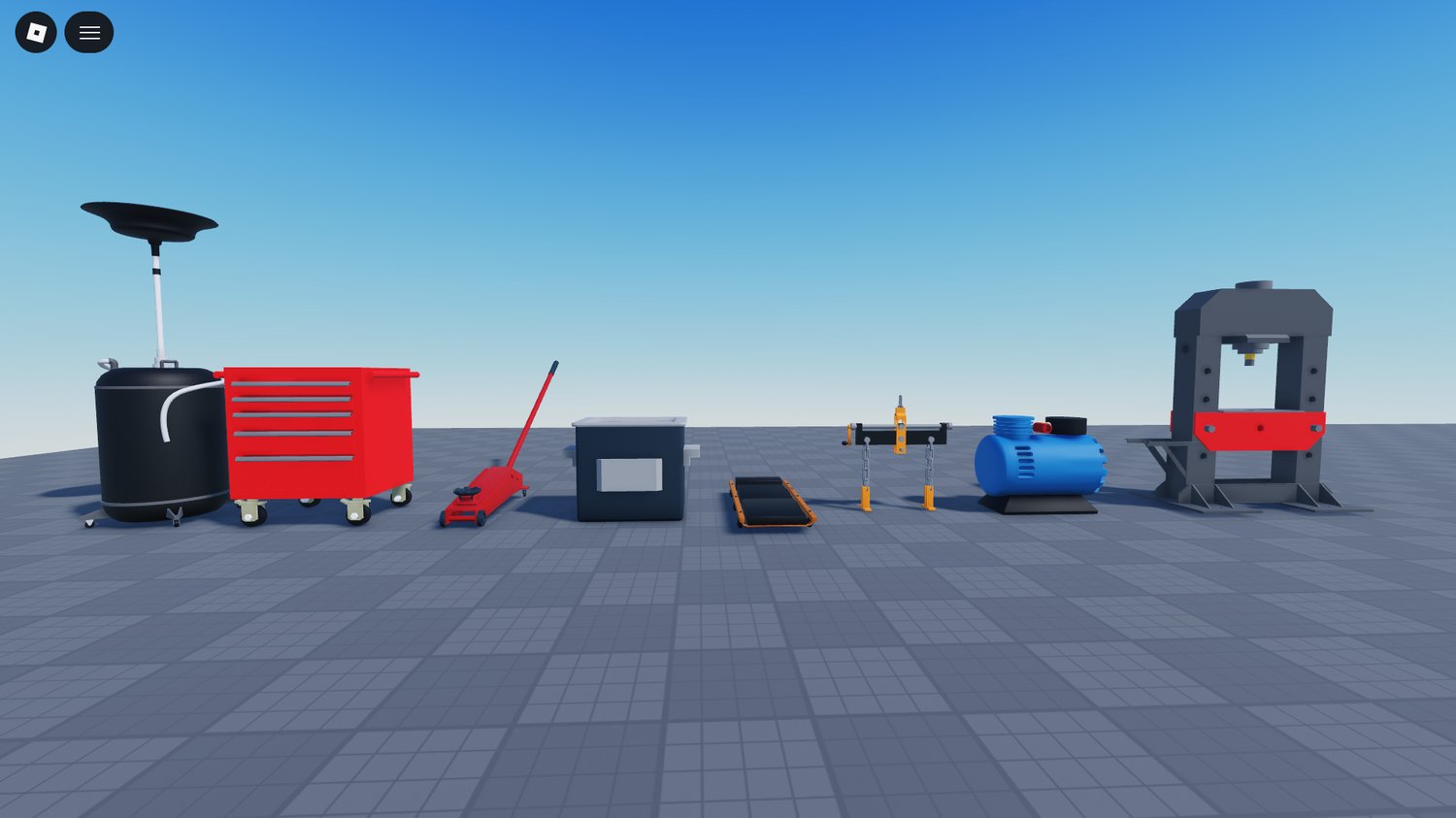 Roblox garage tool cabinet