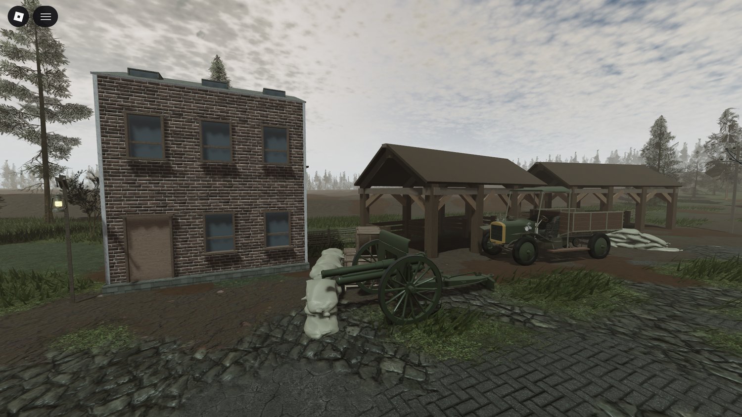 Roblox Ardennes Forest WWII map