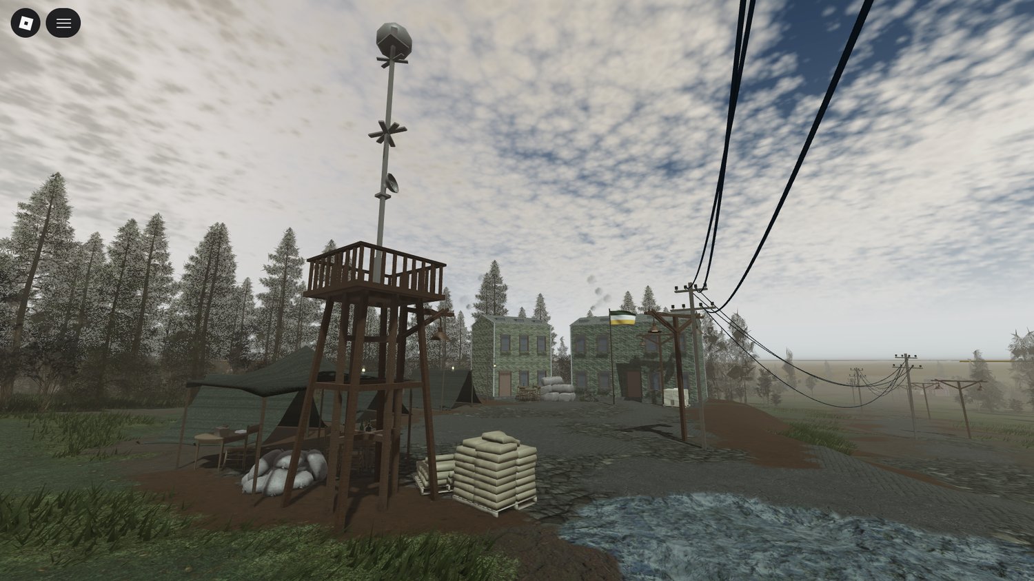 Roblox WWII village showcase