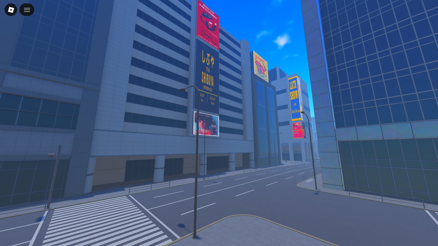 Roblox Shibuya city environment