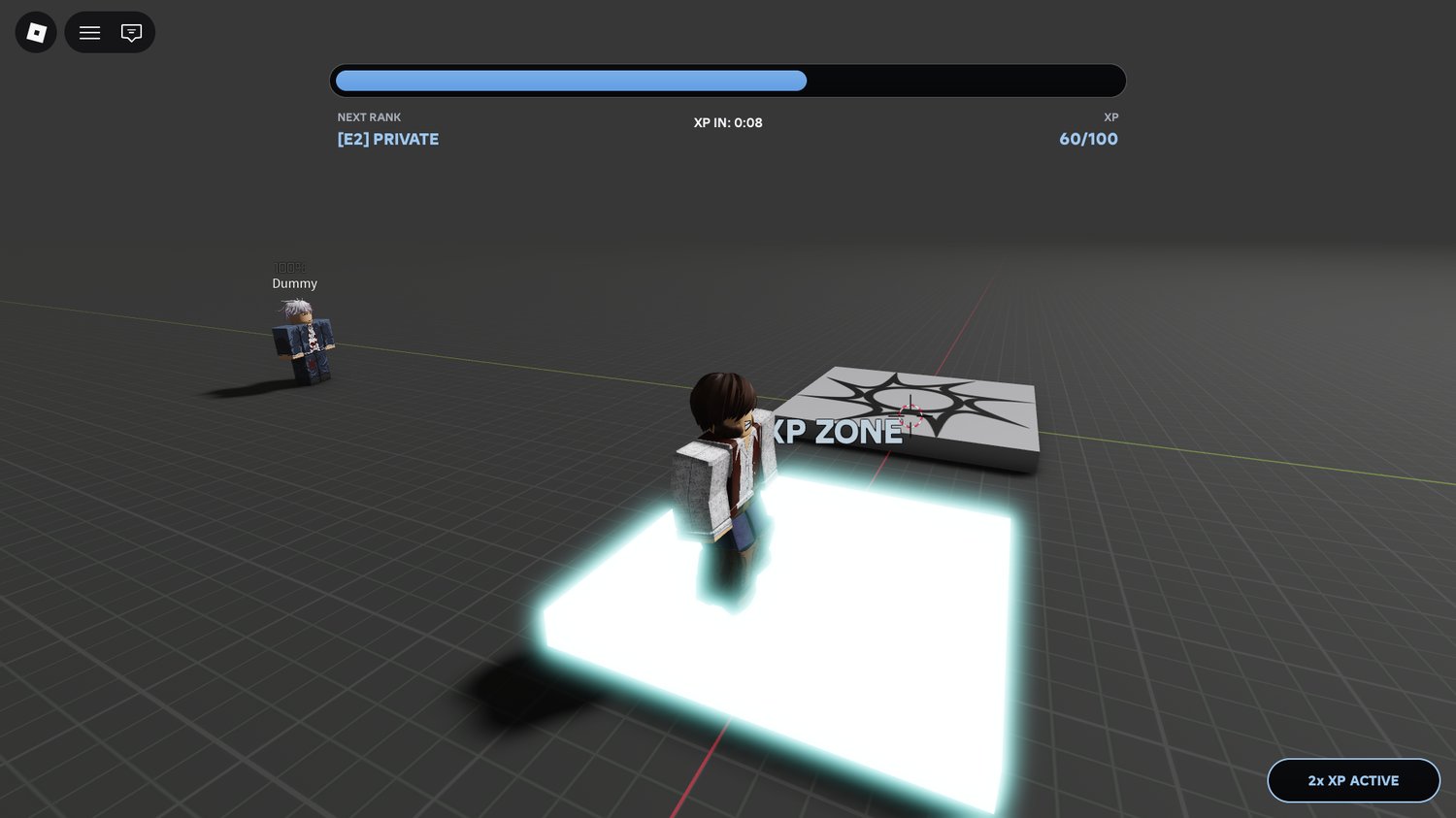 Roblox military XP system