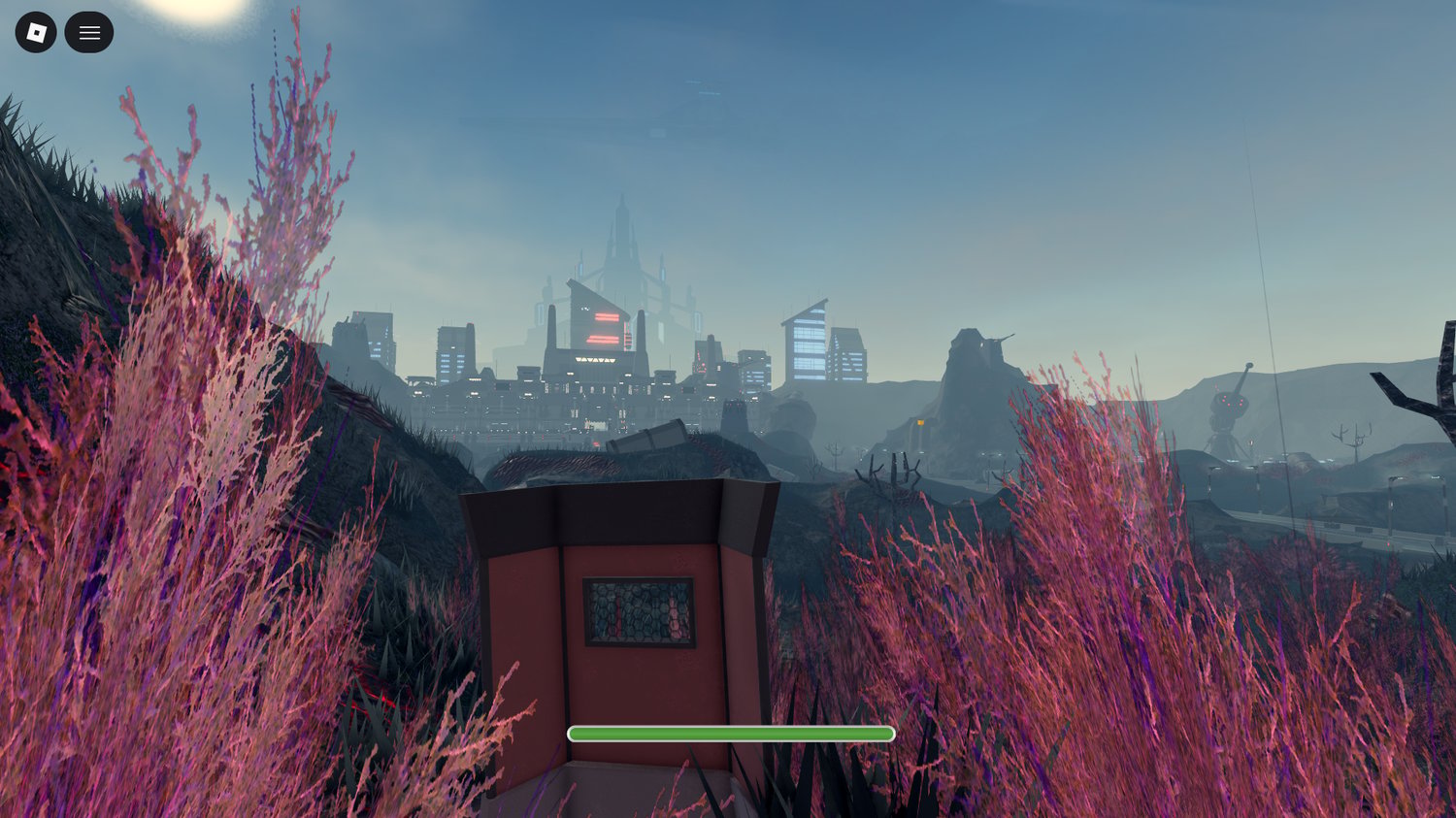 Roblox sci-fi city gameplay map
