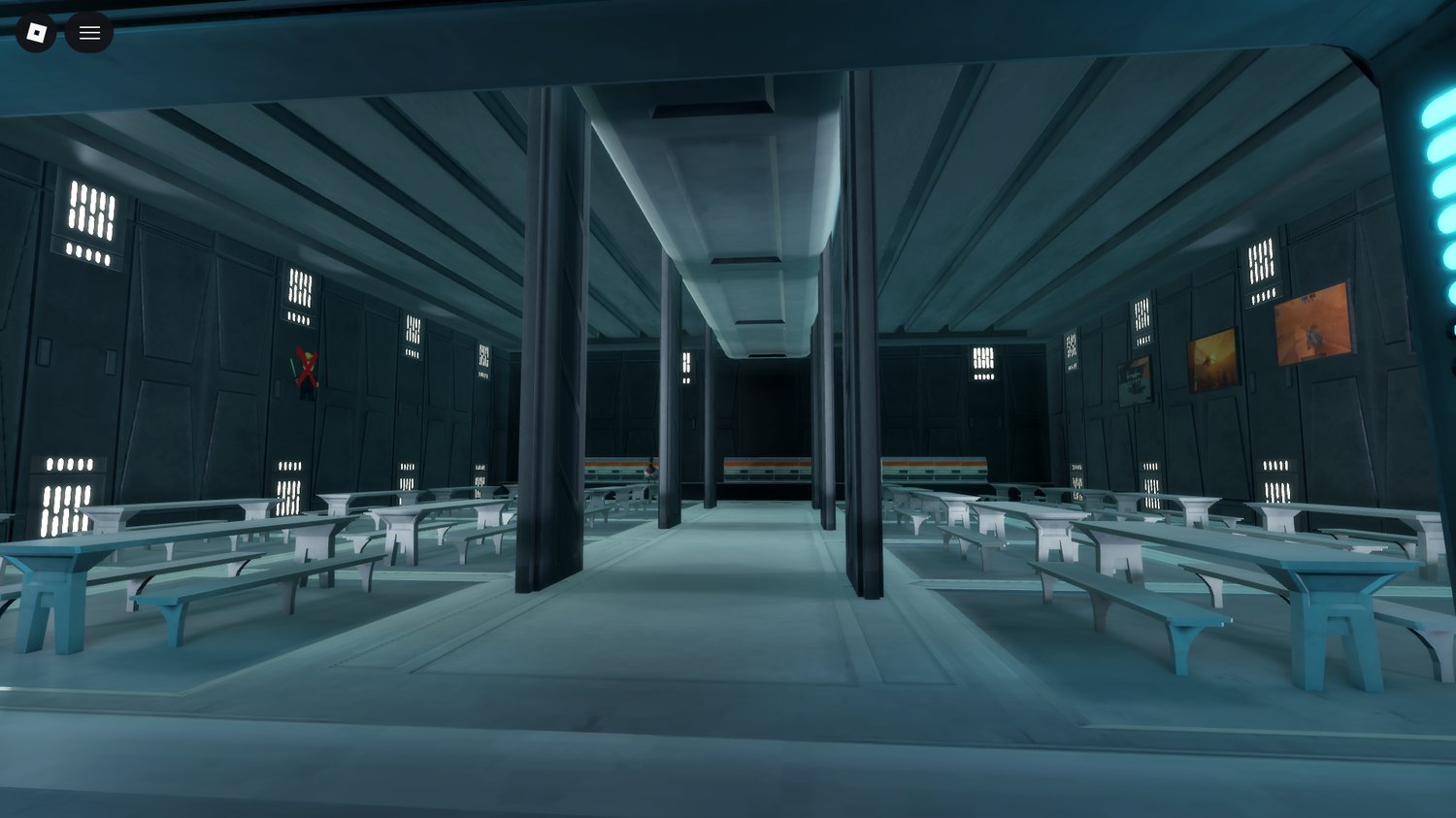 Roblox Galactic ship hangar