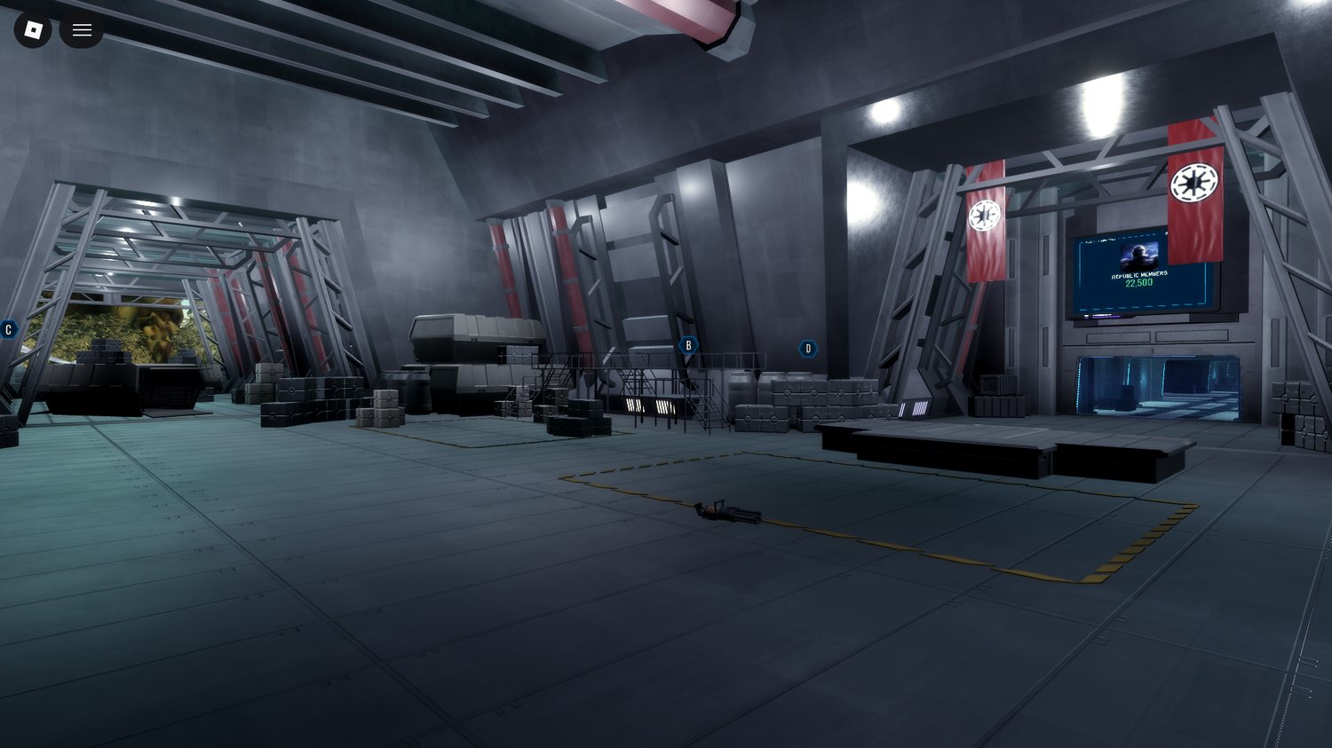 Roblox scripted Galactic roleplay map