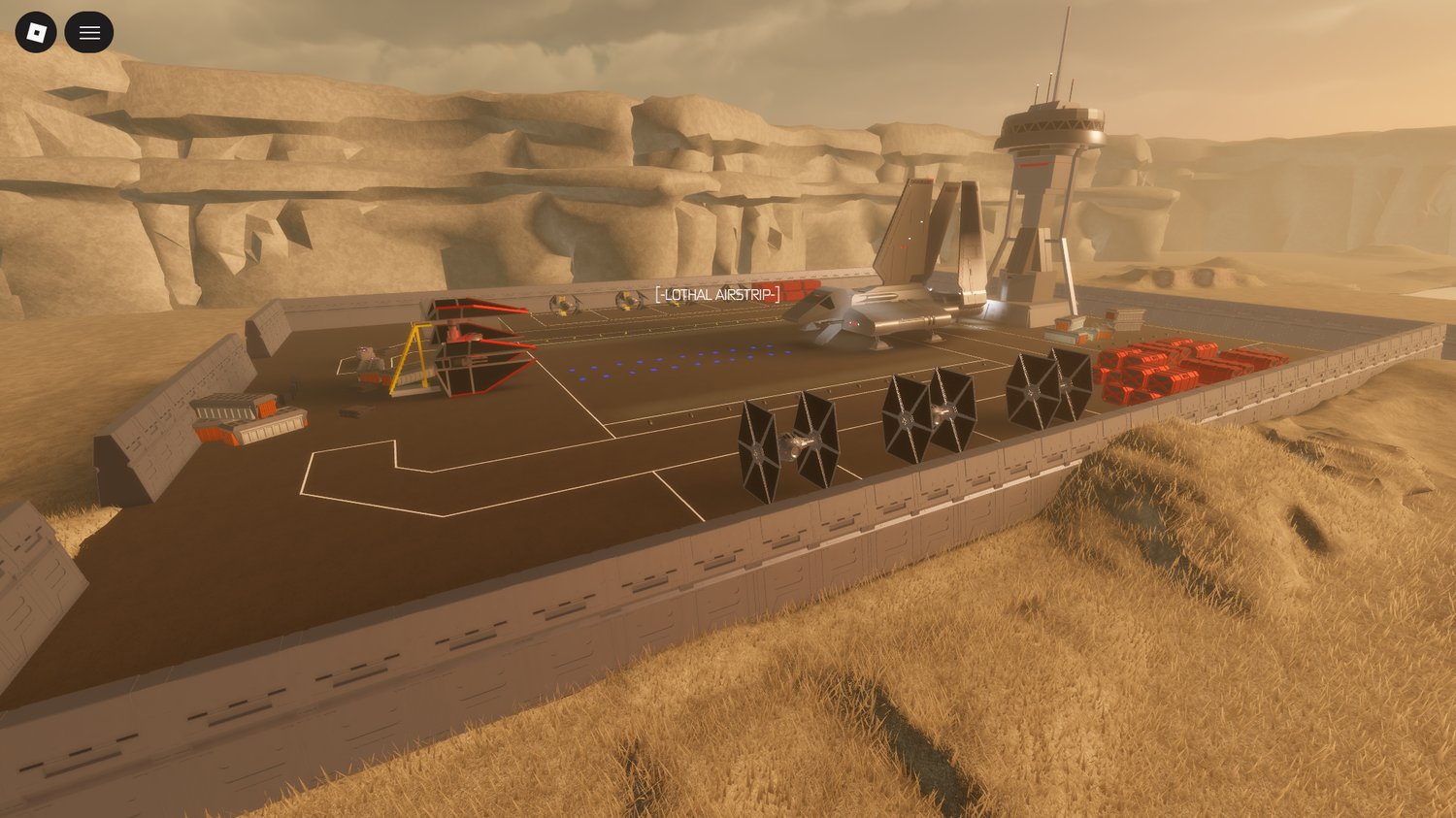 Roblox desert sci-fi city map