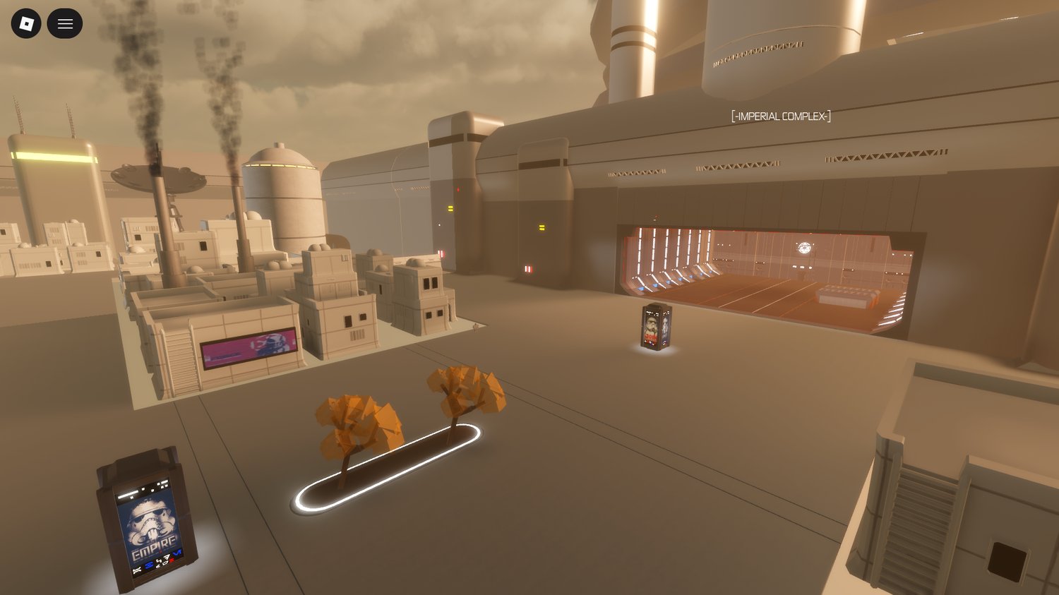 Roblox desert spacecraft landing area