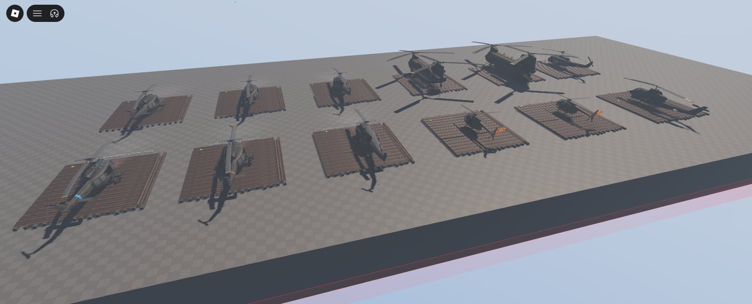 Roblox military aviation helicopter pack