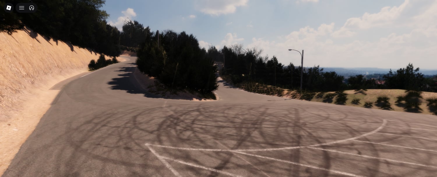 Roblox realistic forest racing track