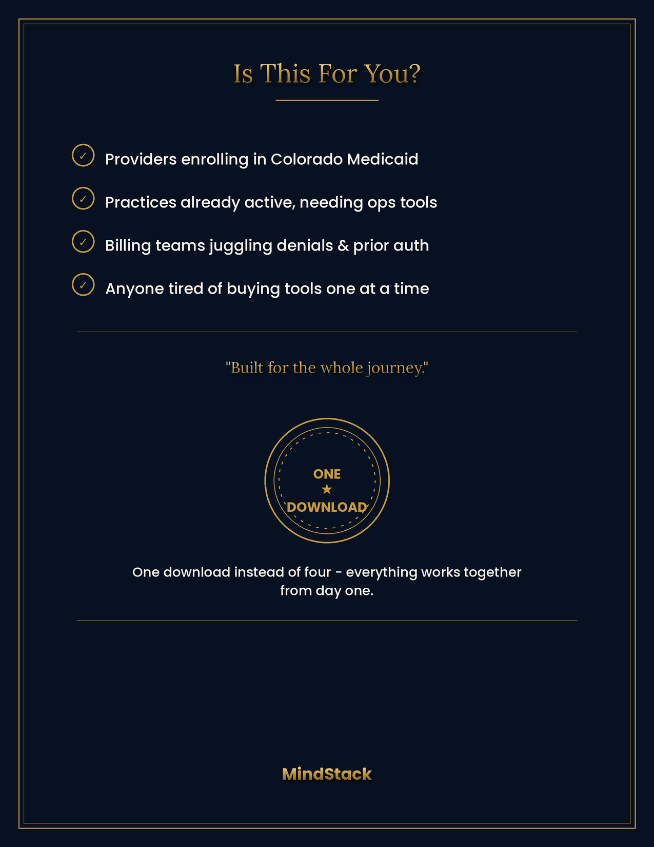 Colorado Medicaid provider enrollment blueprint and provider credentialing Excel tracker included in the Colorado Provider Operations Bundle