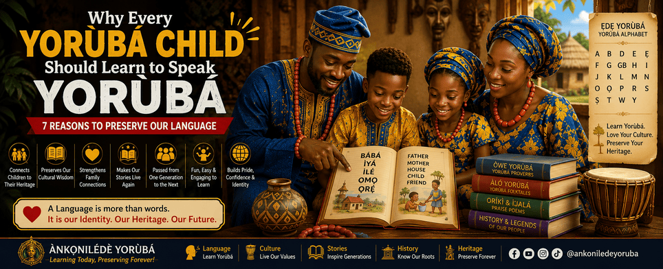 7 Reasons to preserve Yoruba Language