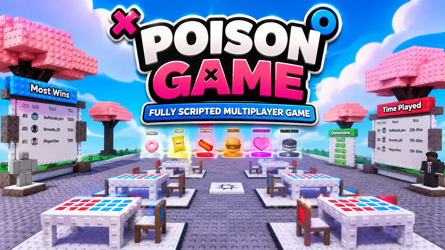 Roblox wins and time played leaderboards