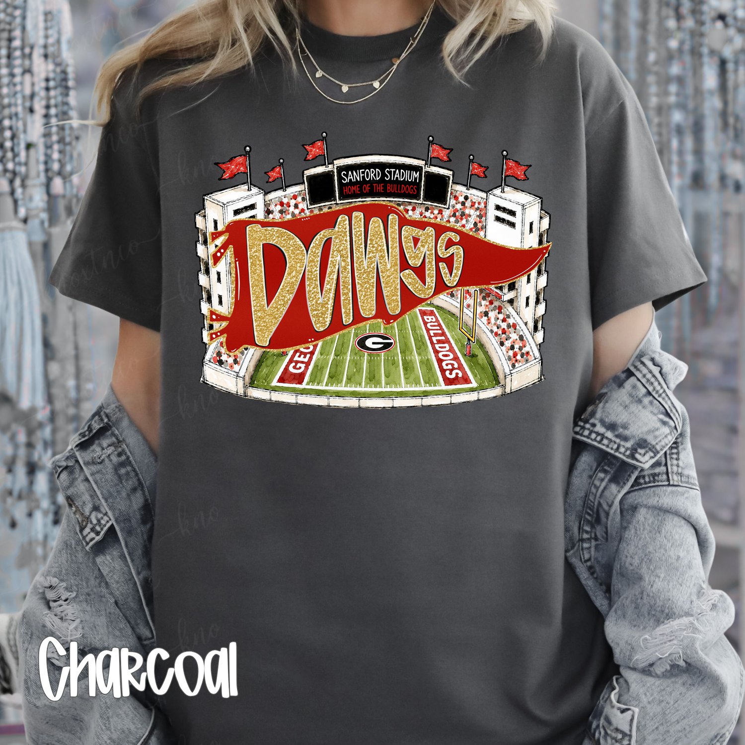 Dawgs Sanford Stadium Athens Georgia Saturday Bulldog Nation Sweatshirt