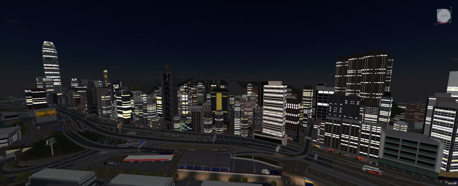 Roblox City Japan Road map
