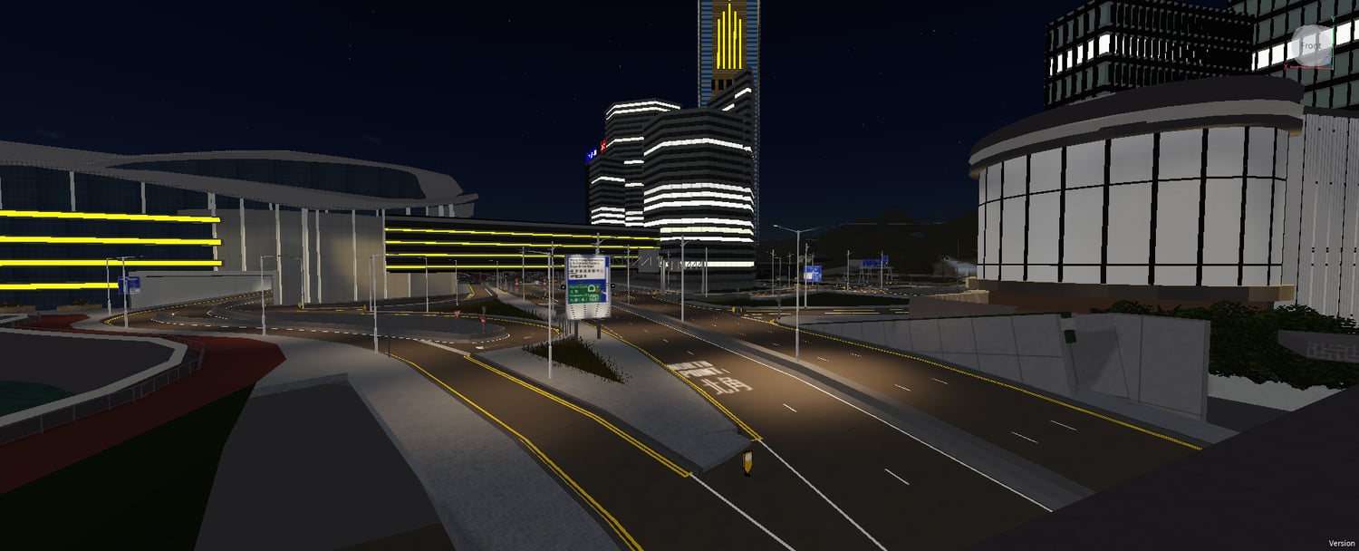 Roblox roller coaster park and open air cinema
